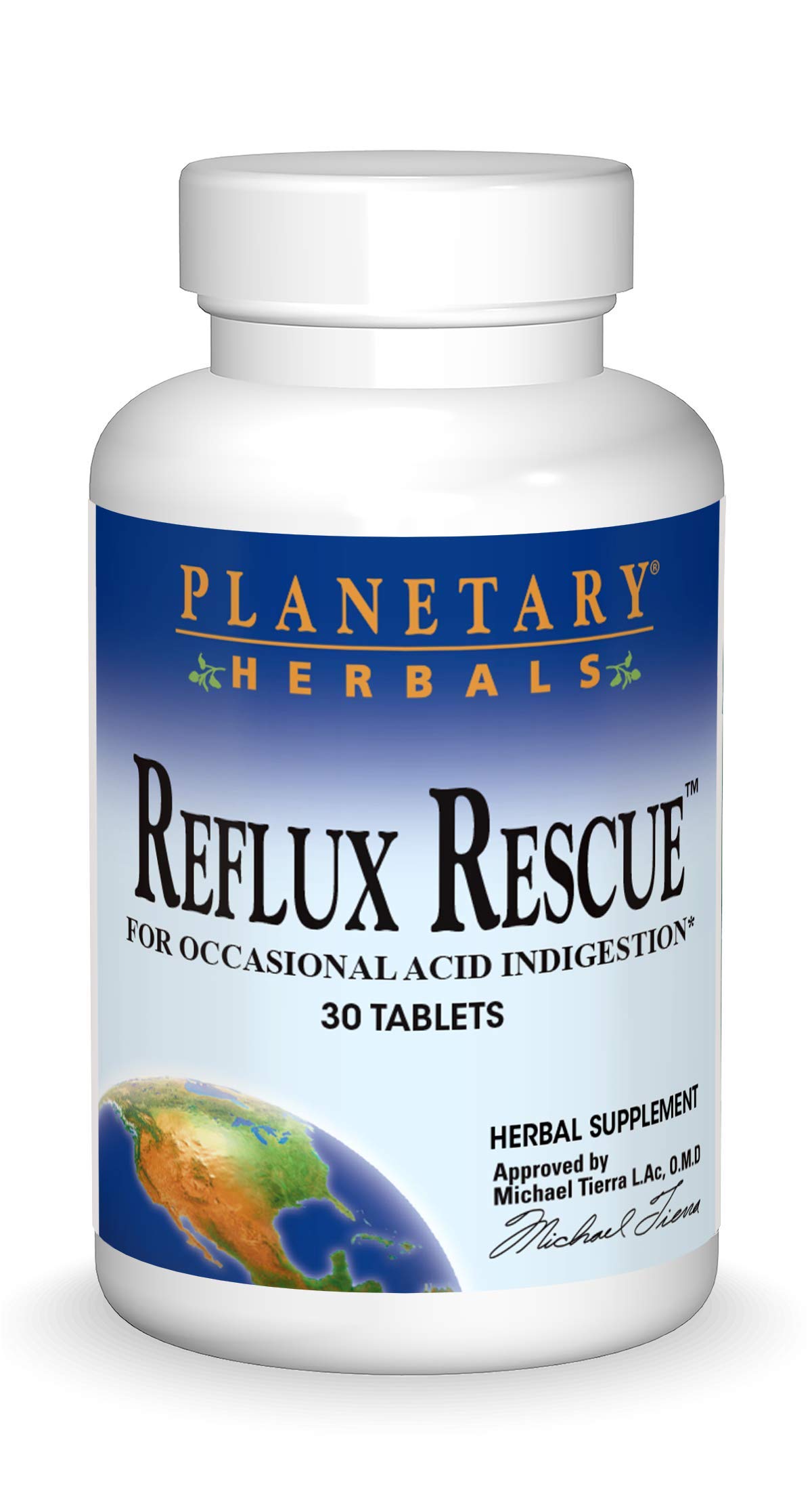 Algopix Similar Product 9 - PLANETARY HERBALS Reflux Rescue for