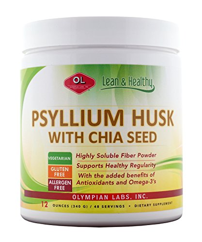Algopix Similar Product 11 - Olympian Labs Psyllium Husk with Chia