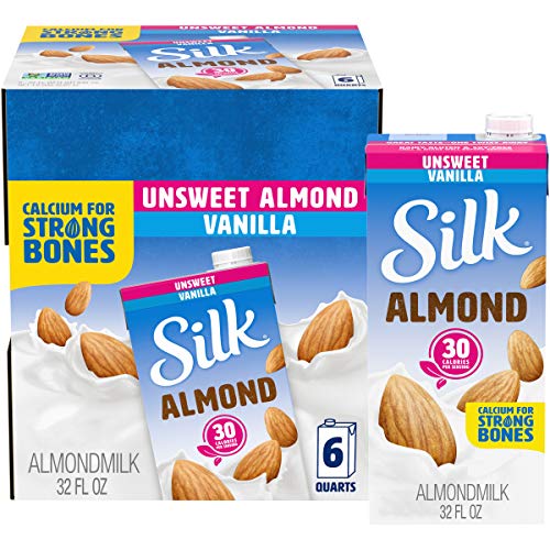 Algopix Similar Product 18 - Silk ShelfStable Almond Milk