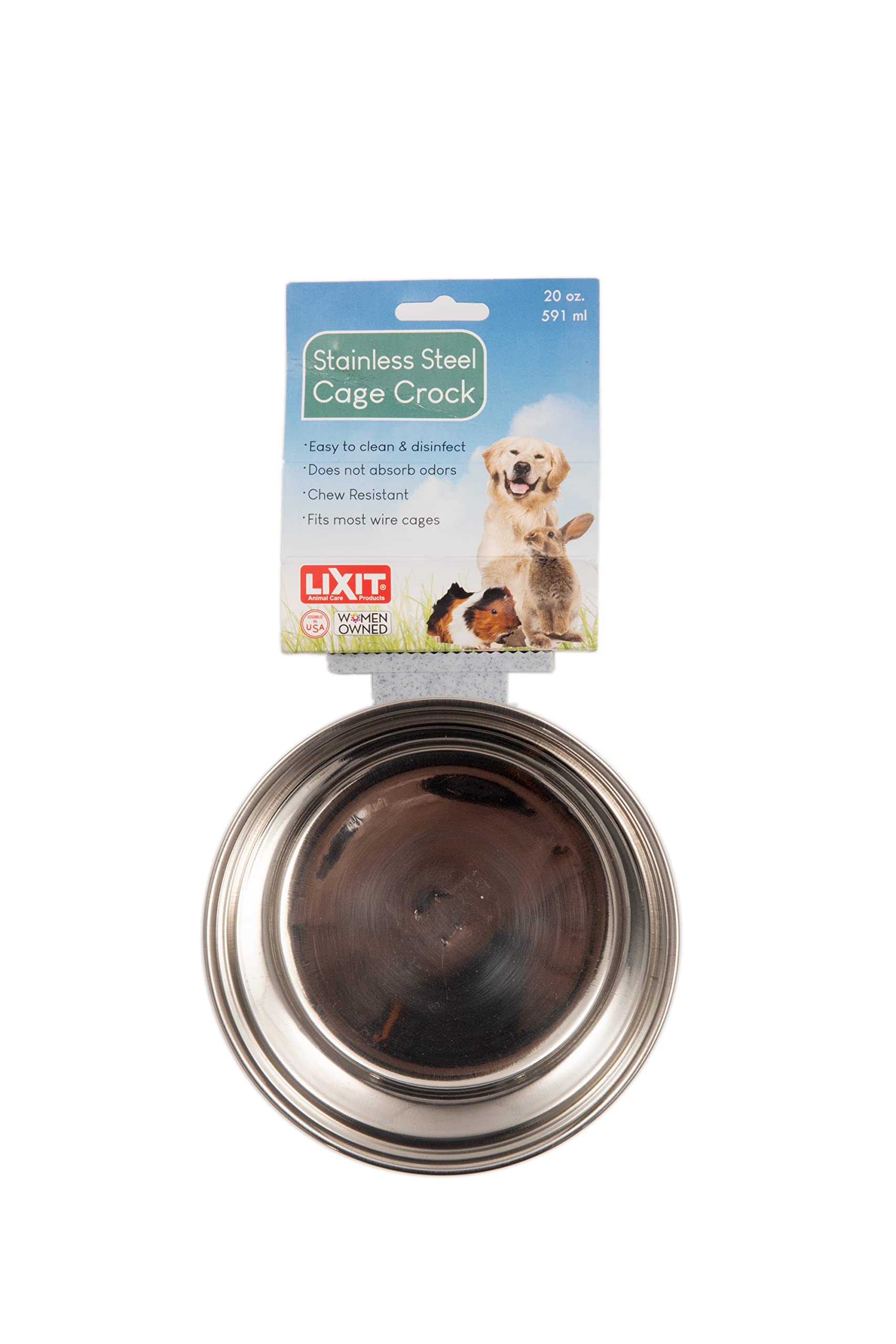 Algopix Similar Product 13 - Lixit Quick Lock Cage Bowls for Small