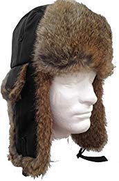Algopix Similar Product 2 - Genuine Black Sheepskin and Tan Rabbit