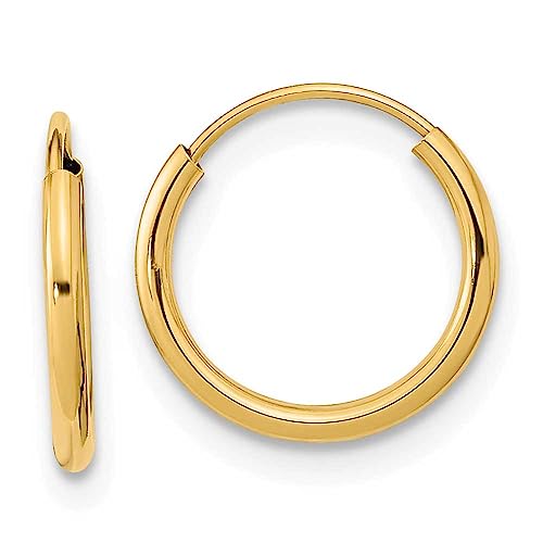 Algopix Similar Product 17 - 14k Madi K Endless Hoop Earrings