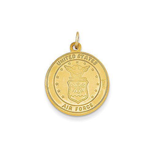 Algopix Similar Product 8 - 14k US Air Force Saint Christopher