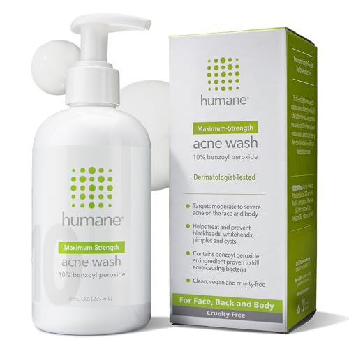 Algopix Similar Product 2 - humane Benzoyl Peroxide Acne Body Wash