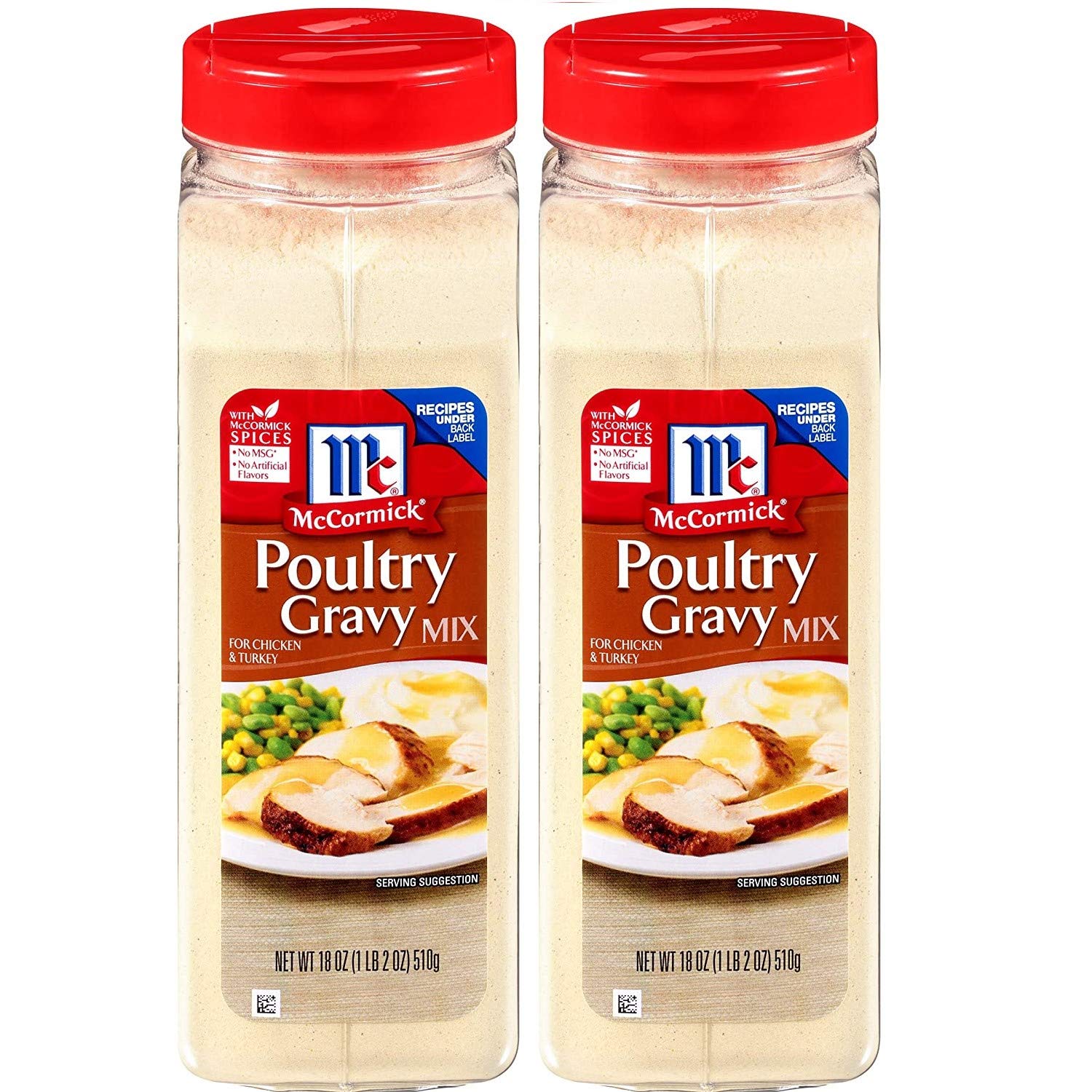 Algopix Similar Product 4 - McCormick Poultry Gravy, 18 oz. (2 pack)