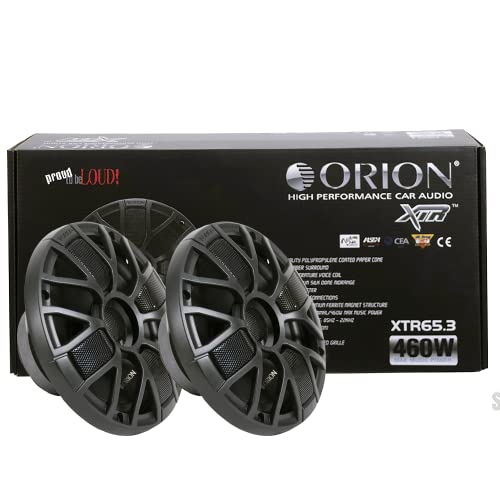 Algopix Similar Product 6 - ORION XTR653 4Ohms 65 3 Way Coaxial