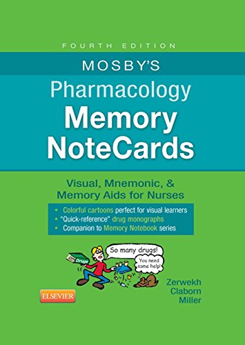 Algopix Similar Product 7 - Mosbys Pharmacology Memory NoteCards 