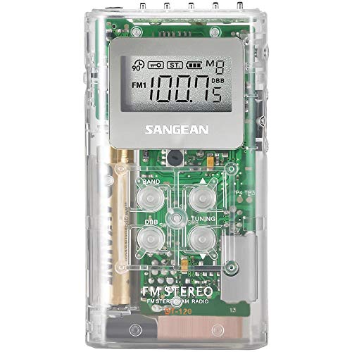 Algopix Similar Product 1 - Sangean America DT120CL AMFM Pocket
