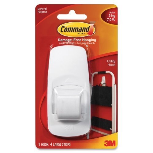 Algopix Similar Product 1 - Command Jumbo Hook with Adhesive  750
