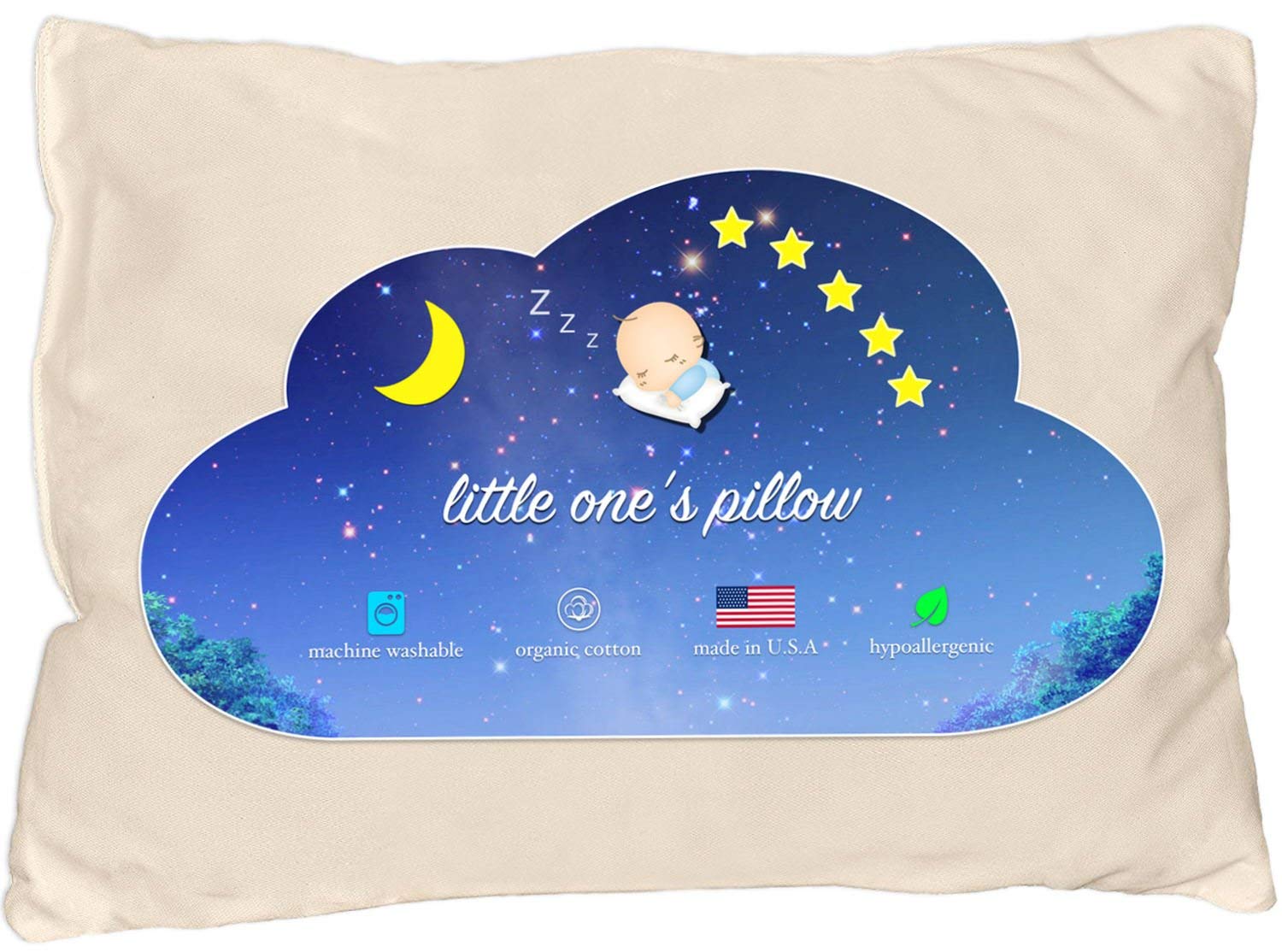 Algopix Similar Product 17 - Little Ones Pillow  Toddler Pillow