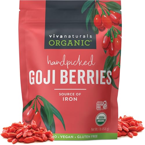 Algopix Similar Product 13 - Organic Dried Goji Berries 1 lb