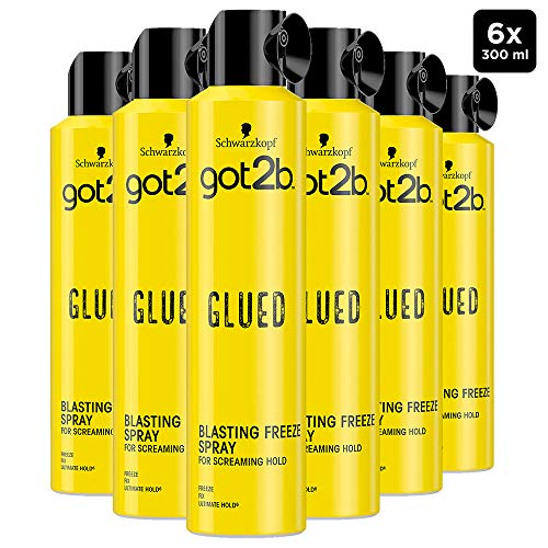 Algopix Similar Product 5 - 6 x Schwarzkopf Got2B Glued Blasting