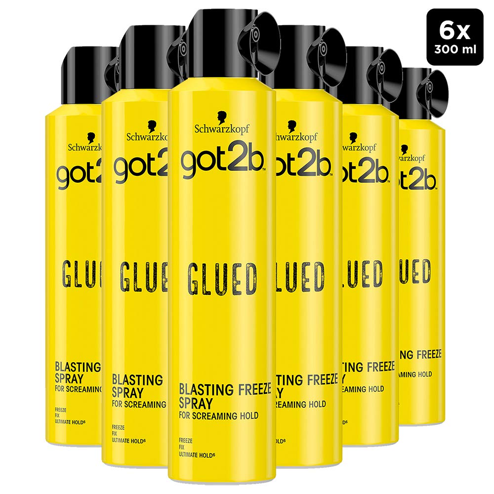 Algopix Similar Product 16 - 6 x Schwarzkopf Got2B Glued Blasting