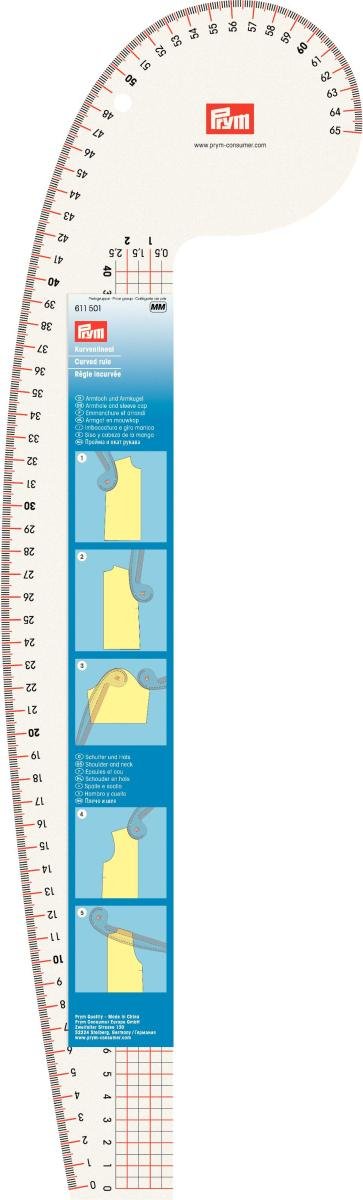 Algopix Similar Product 9 - Prym 611501 Curved Ruler