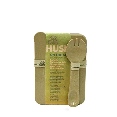 Algopix Similar Product 14 - EcoSouLife - Husk On The Go Spork Set
