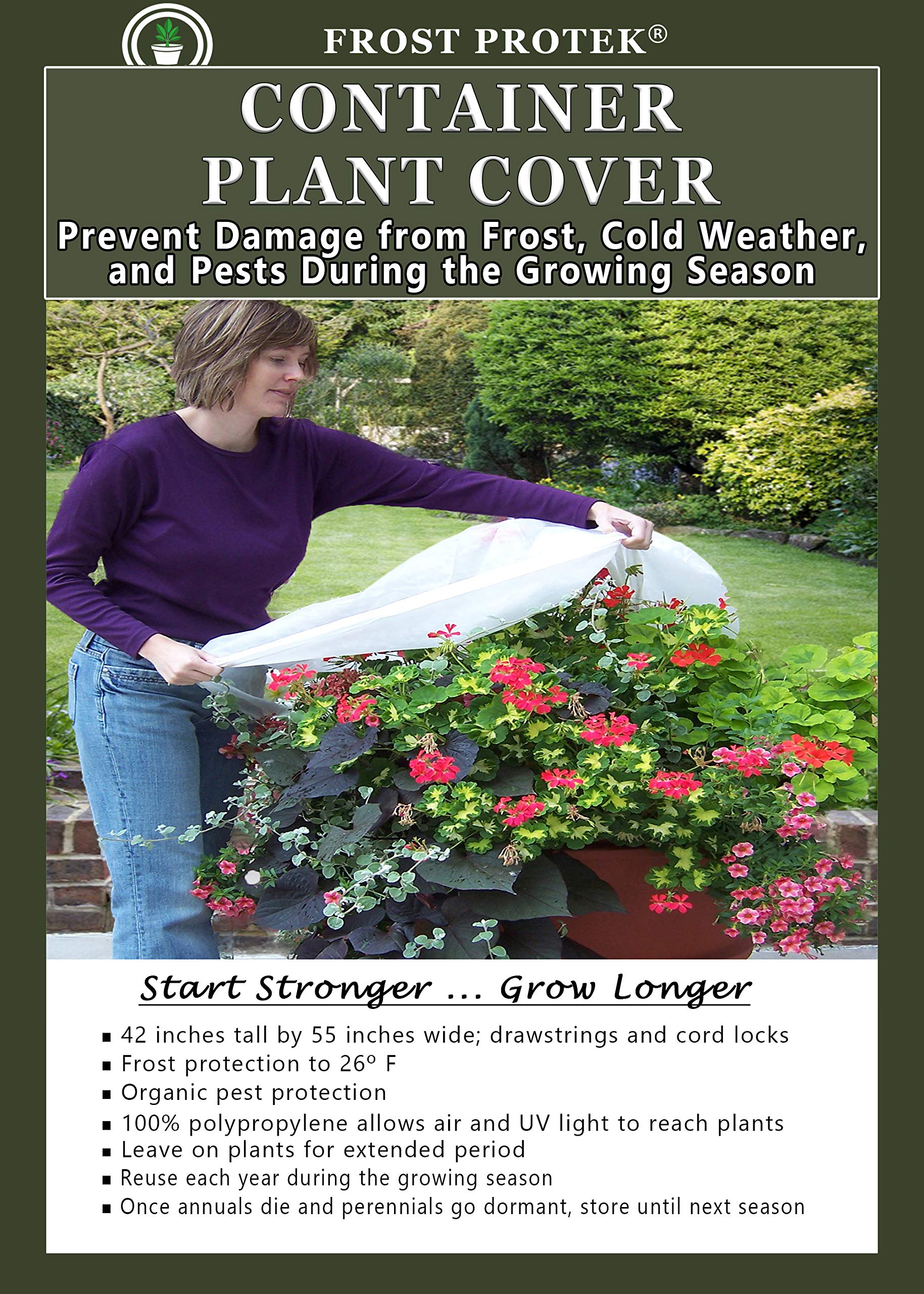 Algopix Similar Product 13 - Frost Protek Plant Covers  NonWoven