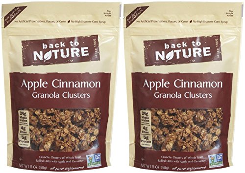 Algopix Similar Product 5 - Back to Nature Granola Clusters  Apple