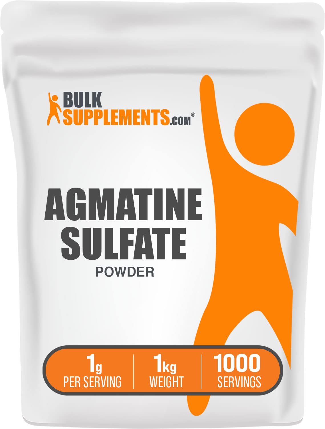 Algopix Similar Product 7 - BulkSupplementscom Agmatine Sulfate