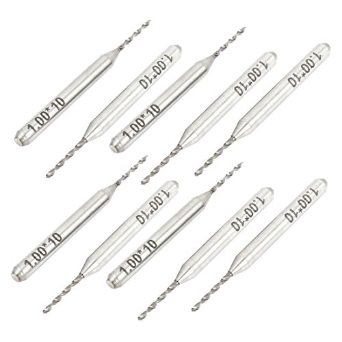 Algopix Similar Product 18 - uxcell 10pcs 10mm Tip Spiral Flute