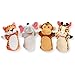 Algopix Similar Product 1 - Melissa  Doug Zoo Friends Hand Puppets