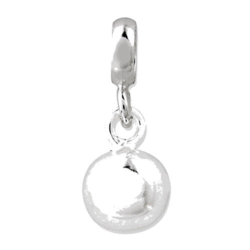 Algopix Similar Product 15 - Sterling Silver Small Polished Bead