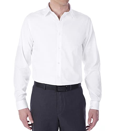 Algopix Similar Product 14 - Calvin Klein Mens Dress Shirt Slim Fit