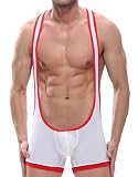 Algopix Similar Product 20 - Cedir Mens Mesh Like Vest Bodysuit