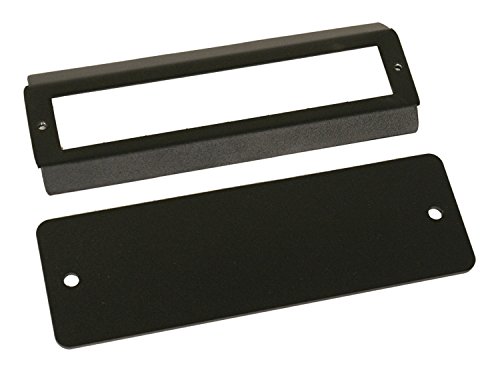 Algopix Similar Product 14 - Stereo Dash Cutout Cover Plate, Black