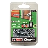 Algopix Similar Product 3 - Molly 2NYL Multi Fixing 6 x 30 mm 