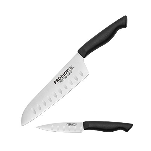 Algopix Similar Product 2 - 2 Piece set 7 Inch Santoku with 4 Inch