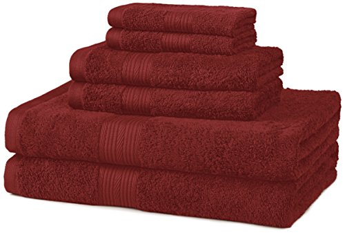 Algopix Similar Product 13 - Amazon Basics Soft Bath Towels set 