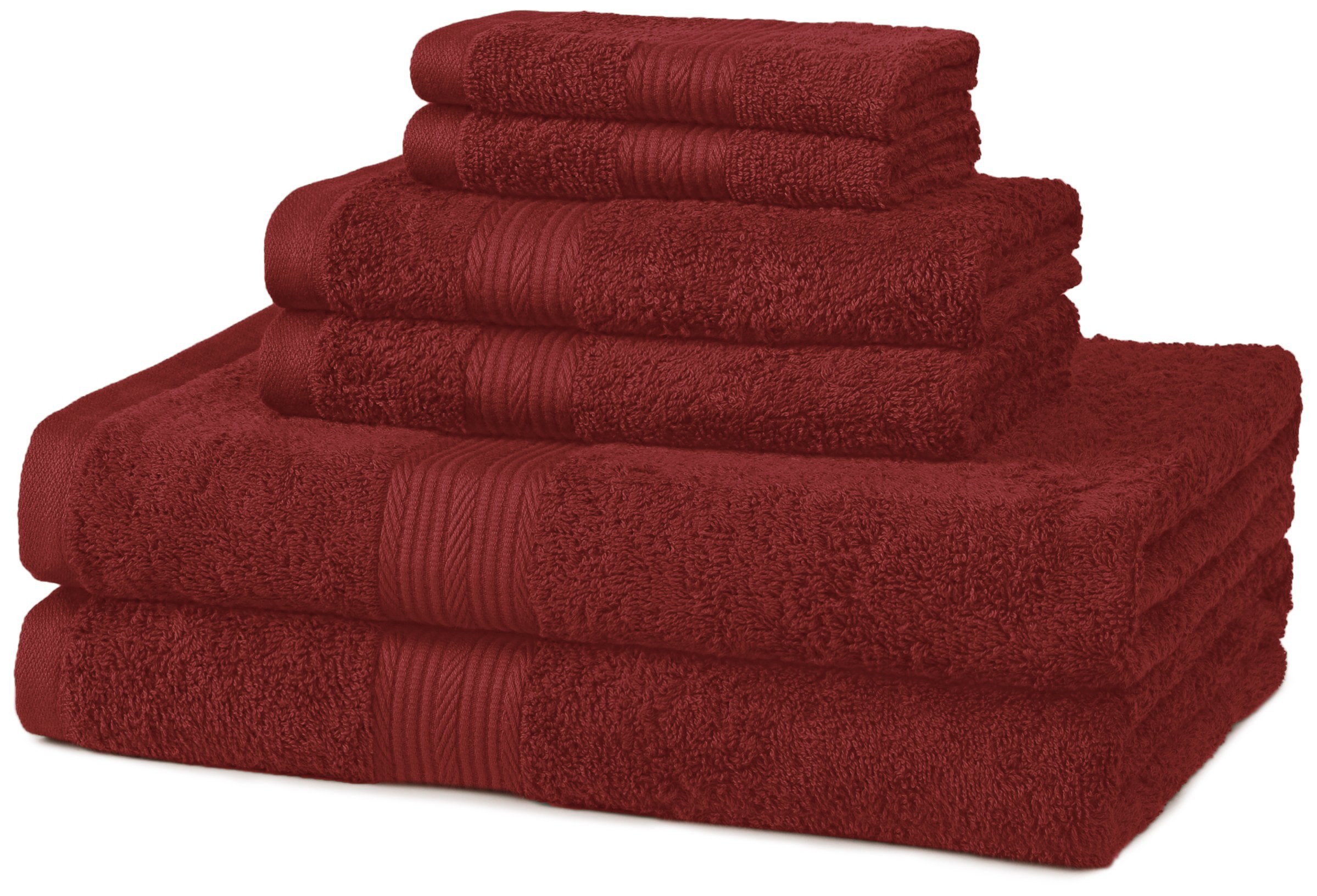 Algopix Similar Product 19 - Amazon Basics Soft Bath Towels set
