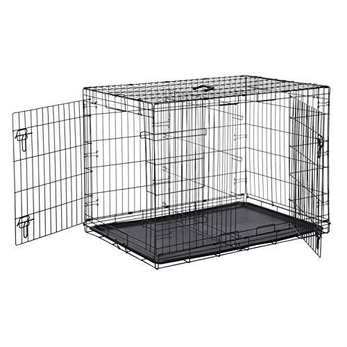 Algopix Similar Product 7 - AmazonBasics DoubleDoor Folding Metal