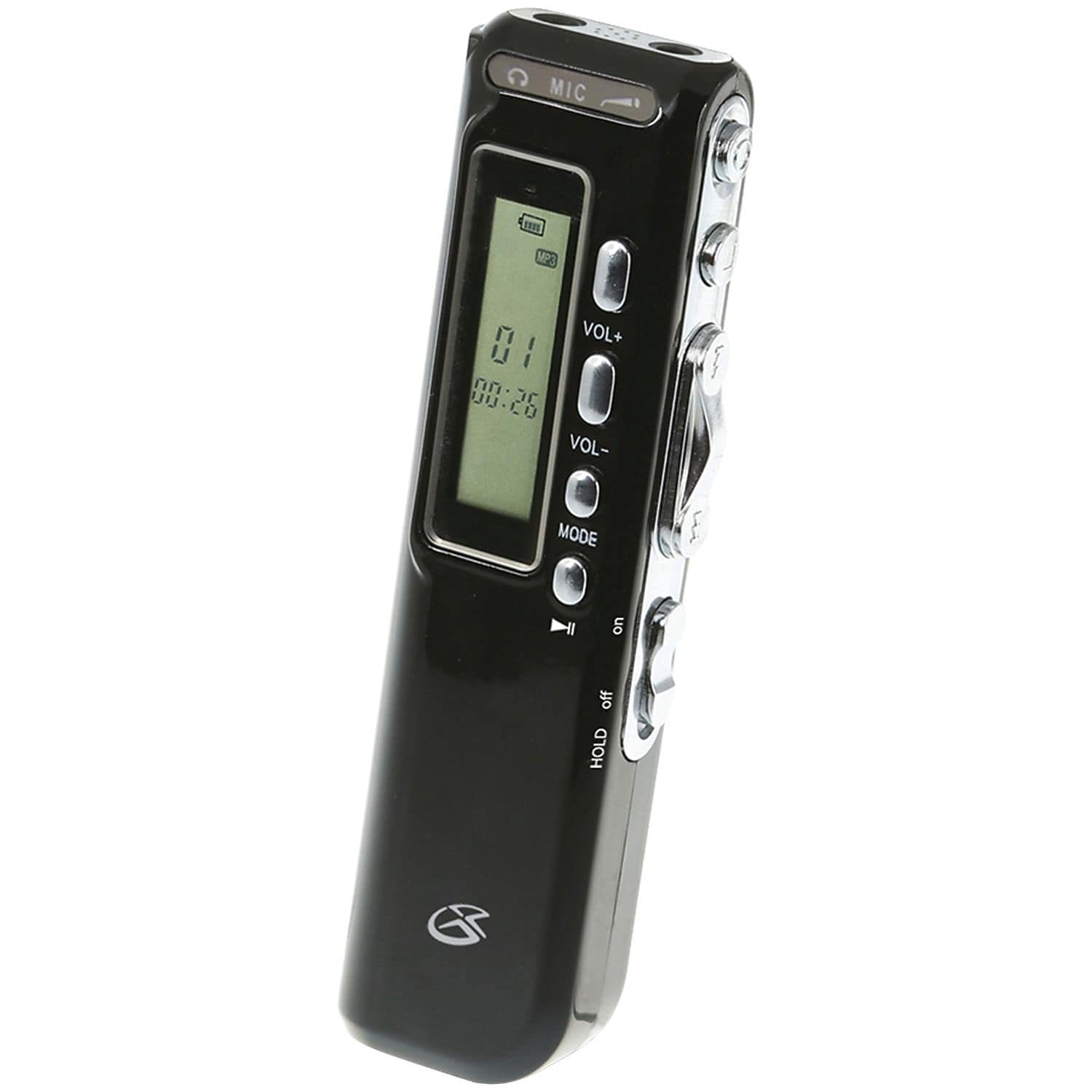Algopix Similar Product 17 - Gpx Pr047b Digital Voice Recorder