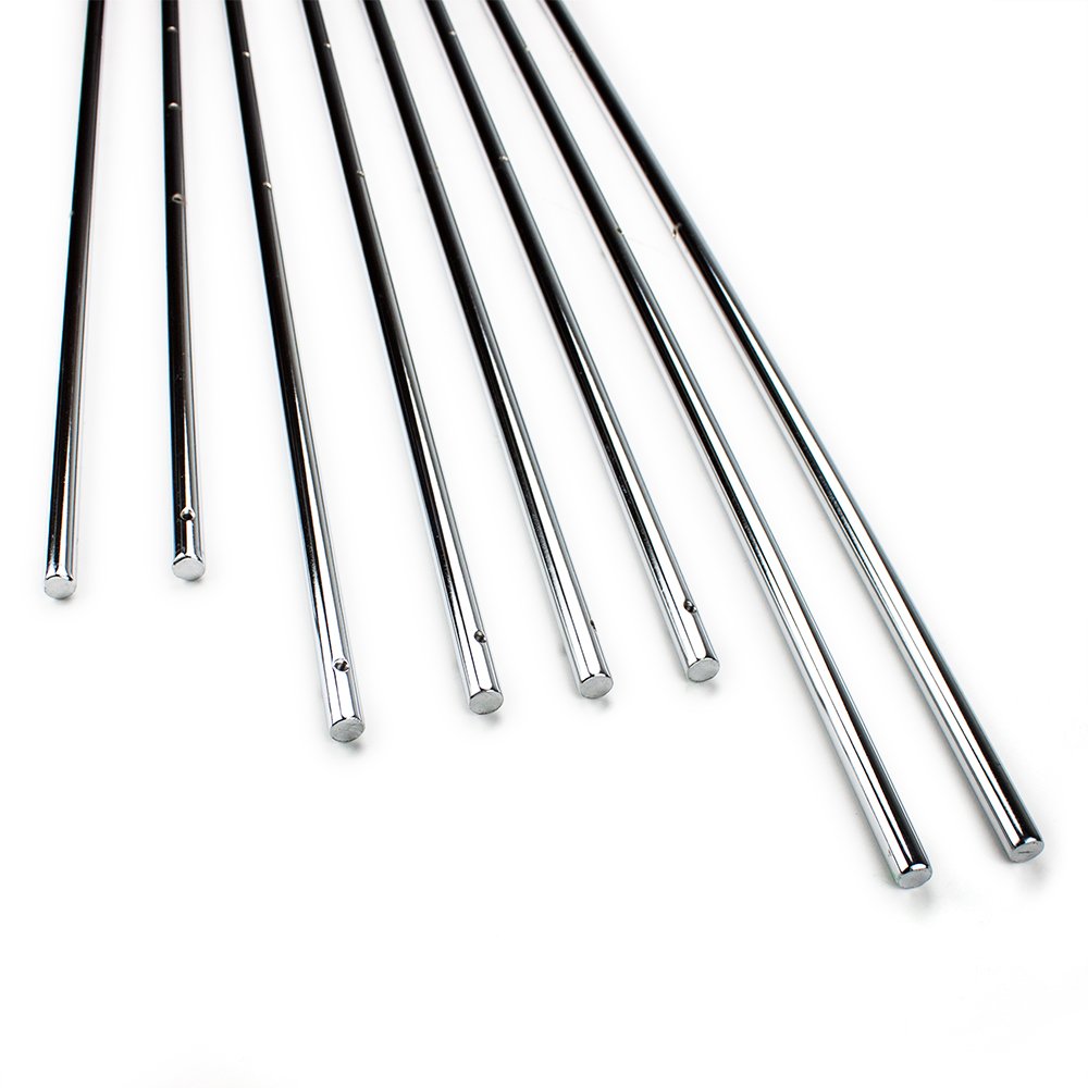 Algopix Similar Product 9 - Brybelly Solid 58Inch Steel Rods for
