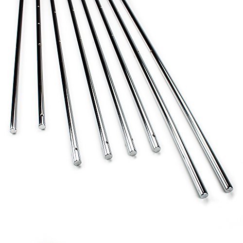Algopix Similar Product 18 - Brybelly Solid 58Inch Steel Rods for