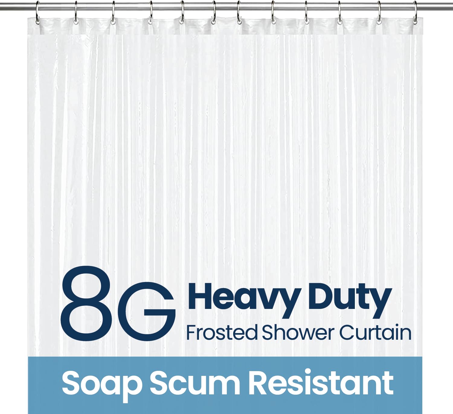 Algopix Similar Product 20 - LiBa Bathroom Shower Curtain Waterproof