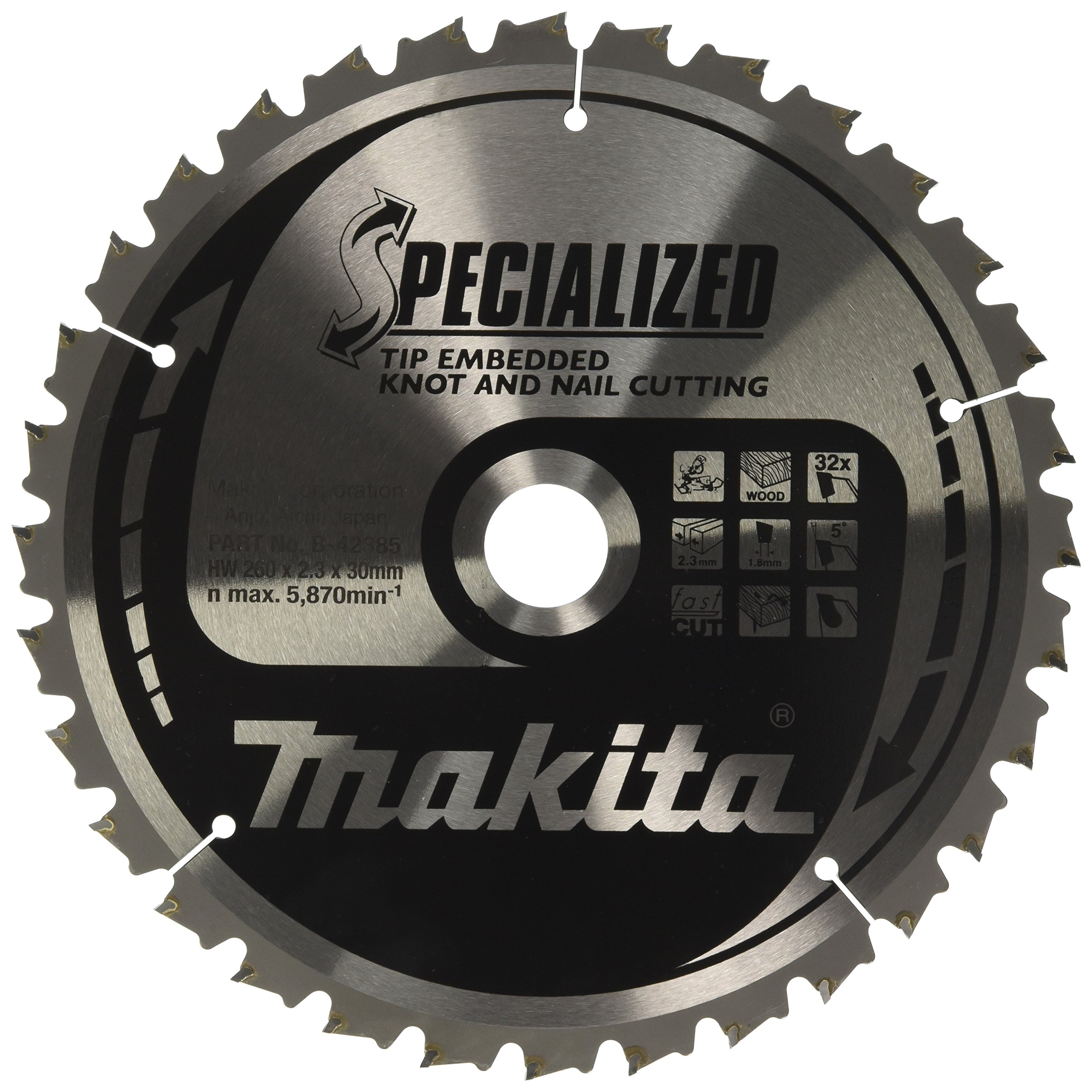 Algopix Similar Product 11 - Makita B42385 Specialized saw blade