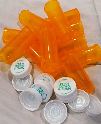 Algopix Similar Product 4 - Plastic Prescription VialsBottles 25