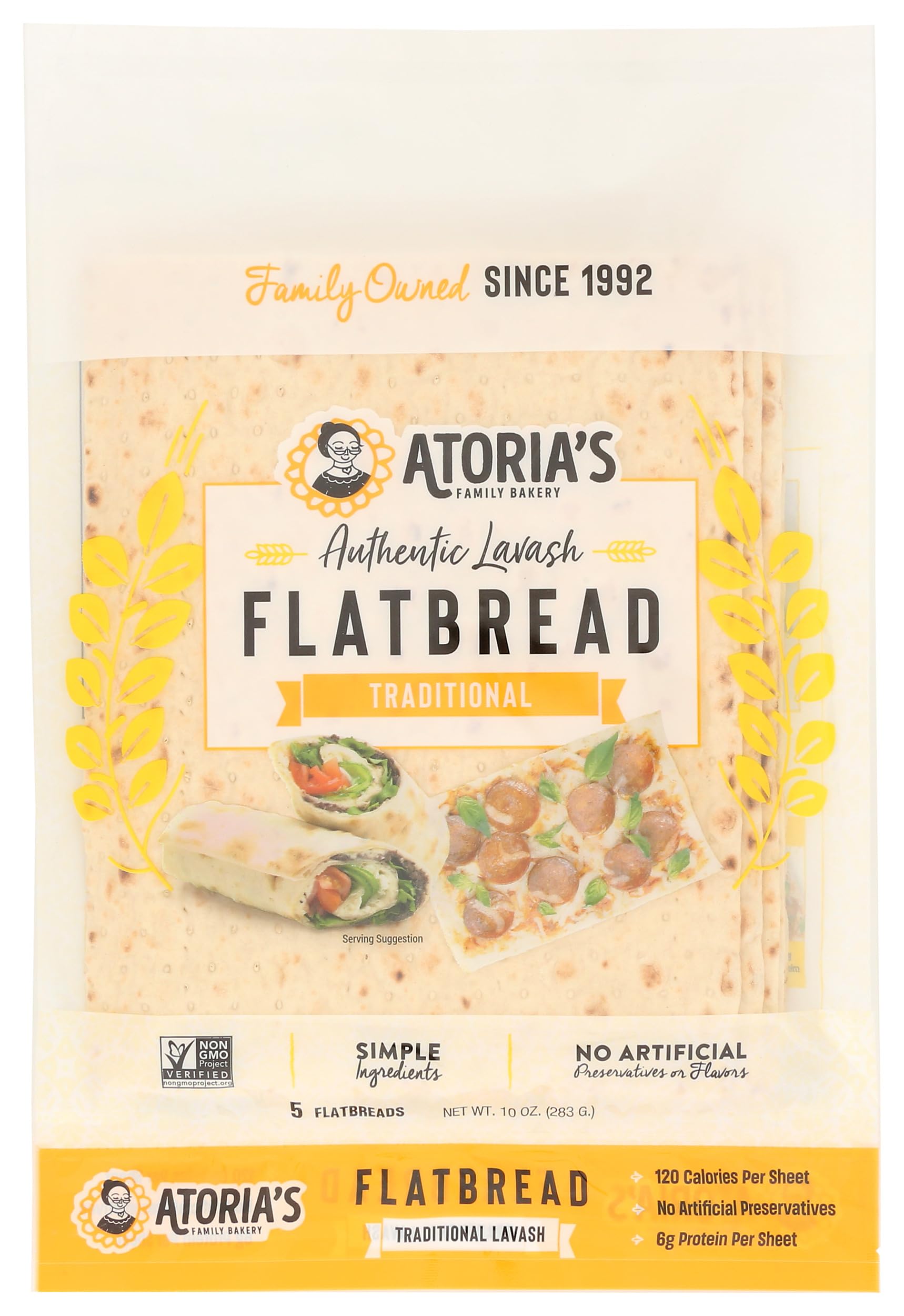 Algopix Similar Product 18 - California Lavash Traditional Lavash