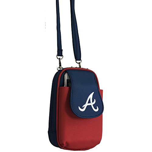 Algopix Similar Product 8 - Charm14 MLB Atlanta Braves Crossbody