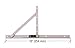 Algopix Similar Product 2 - 10" 3-Bar Awning Window Hinge - Package