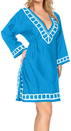 Algopix Similar Product 8 - LA LEELA Womens Short Cute Bathing