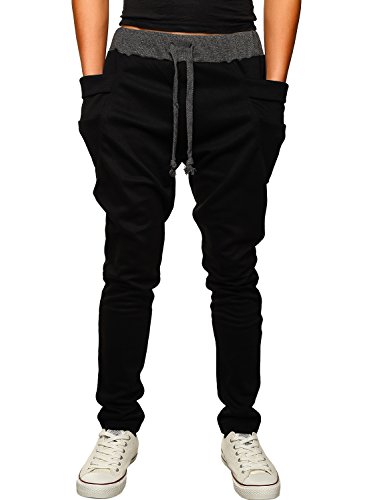 Algopix Similar Product 15 - HEMOON Mens Jogging Pants Tracksuit