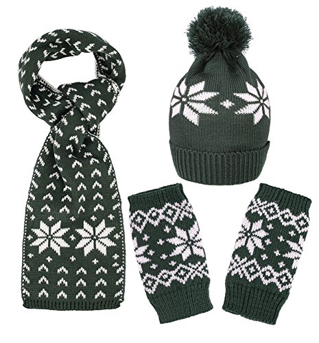 Algopix Similar Product 12 - Simplicity Child Winter Warm Knit Set