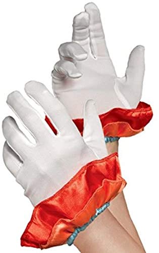 Algopix Similar Product 18 - amscan 840165 White Clown Gloves, 1 Pair