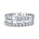 Algopix Similar Product 17 - Bling Jewelry 925 Silver 3 Piece CZ