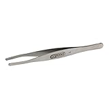 Algopix Similar Product 12 - KS TOOLS Stainless Steel Tweezer