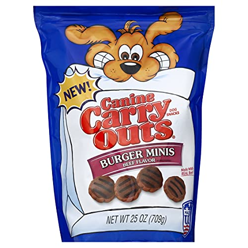 Algopix Similar Product 8 - Canine Carry Outs Burger Minis Beef
