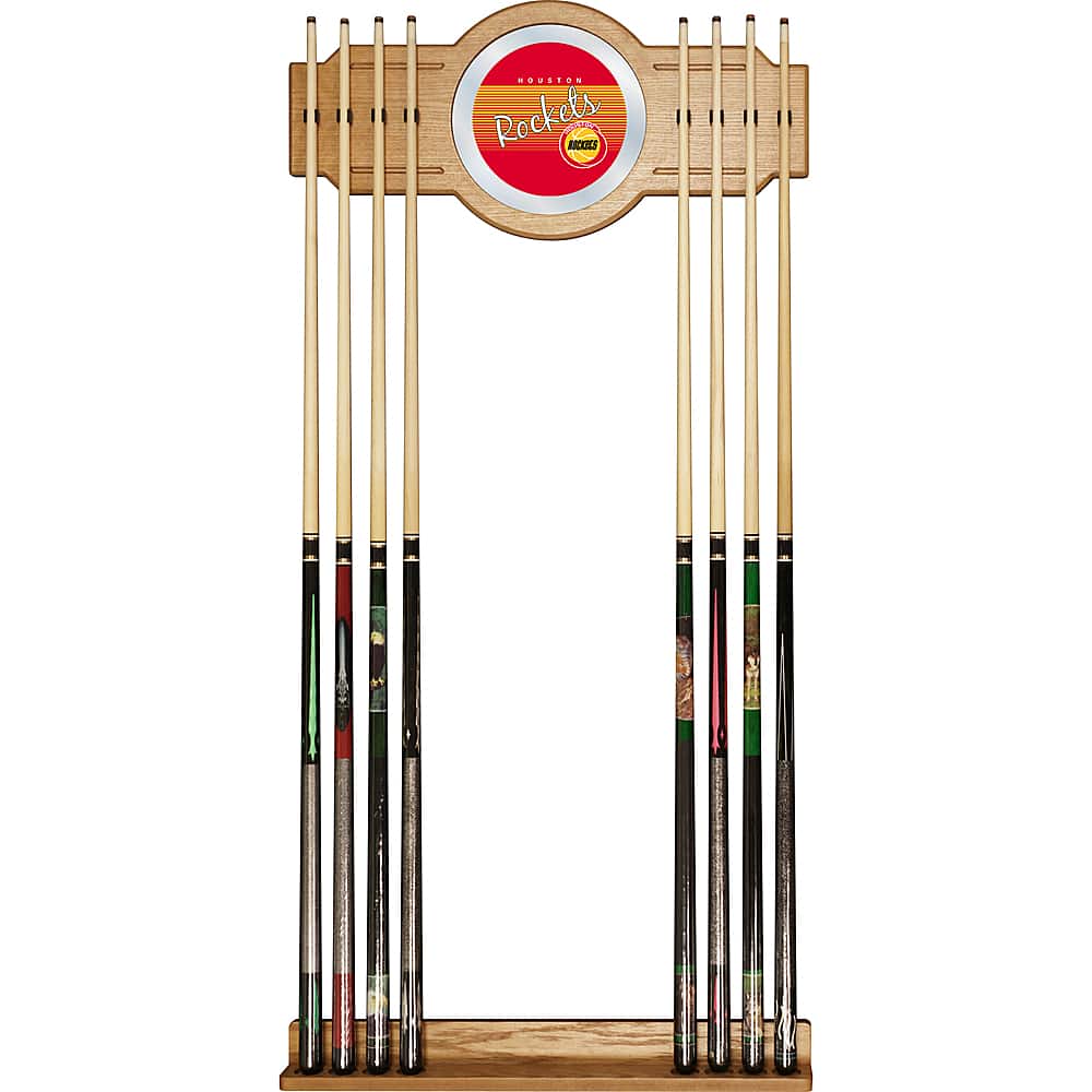 Algopix Similar Product 13 - NBA Houston Rockets Cue Rack with